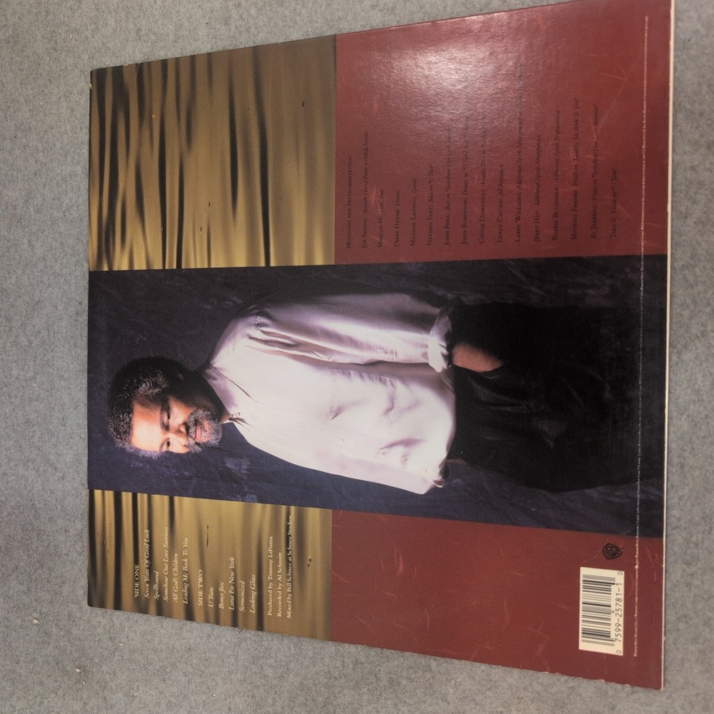 Joe Sample Spellbound Vinyl LP 1989 Warner Bros 1-25781 Promotional Copy Jazz - Picture 3 of 8